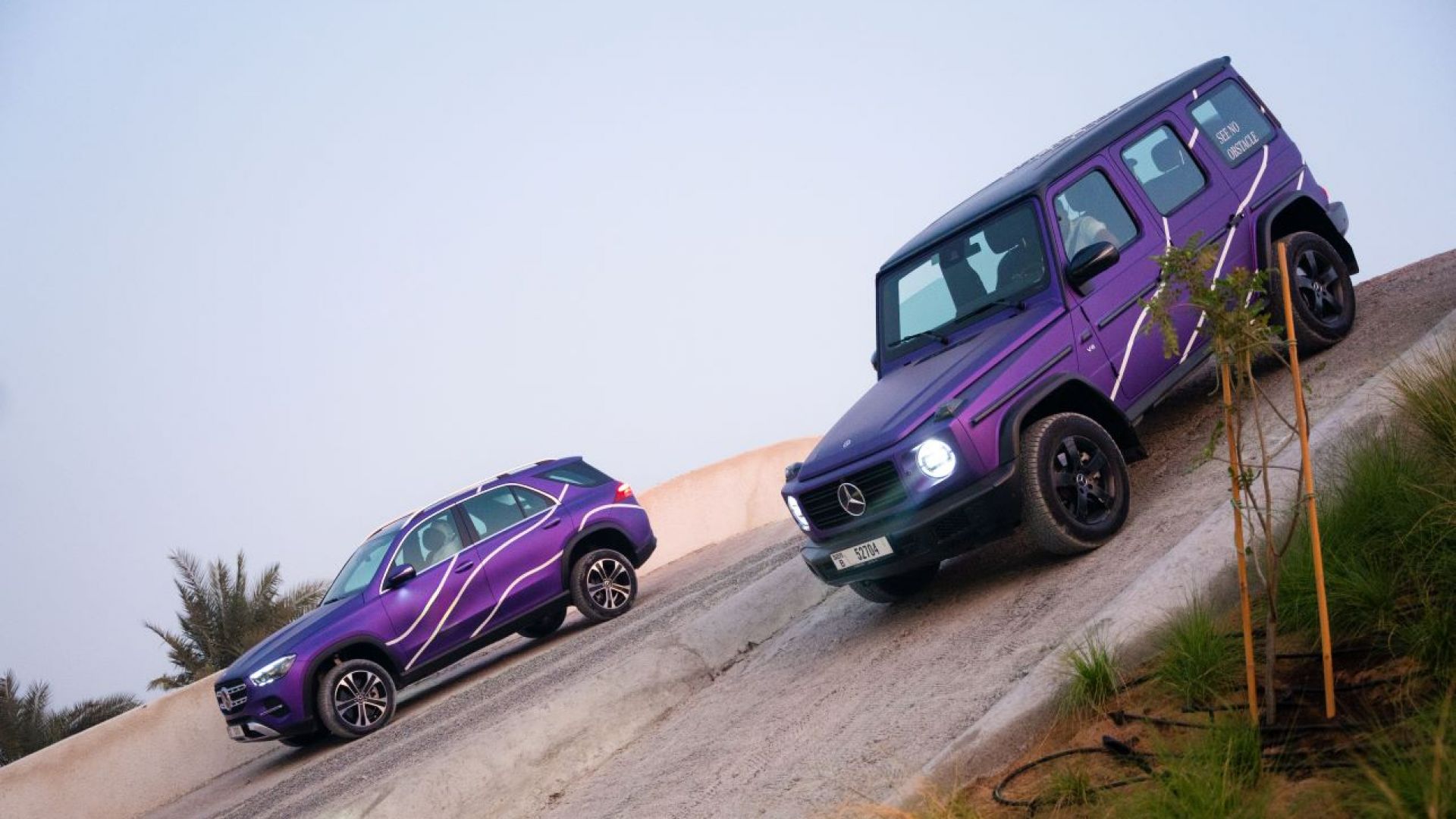 Self Drive at the Mercedes Off Road Experience Center
