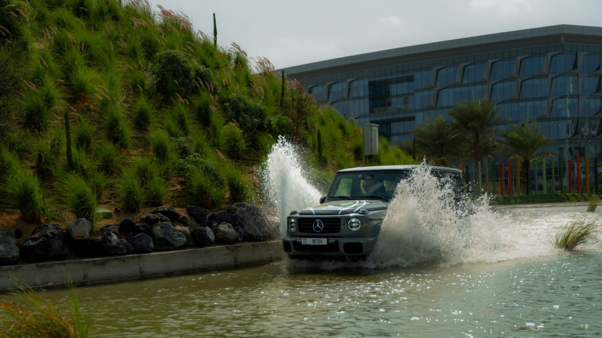 Self Drive at the Mercedes Off Road Experience Center