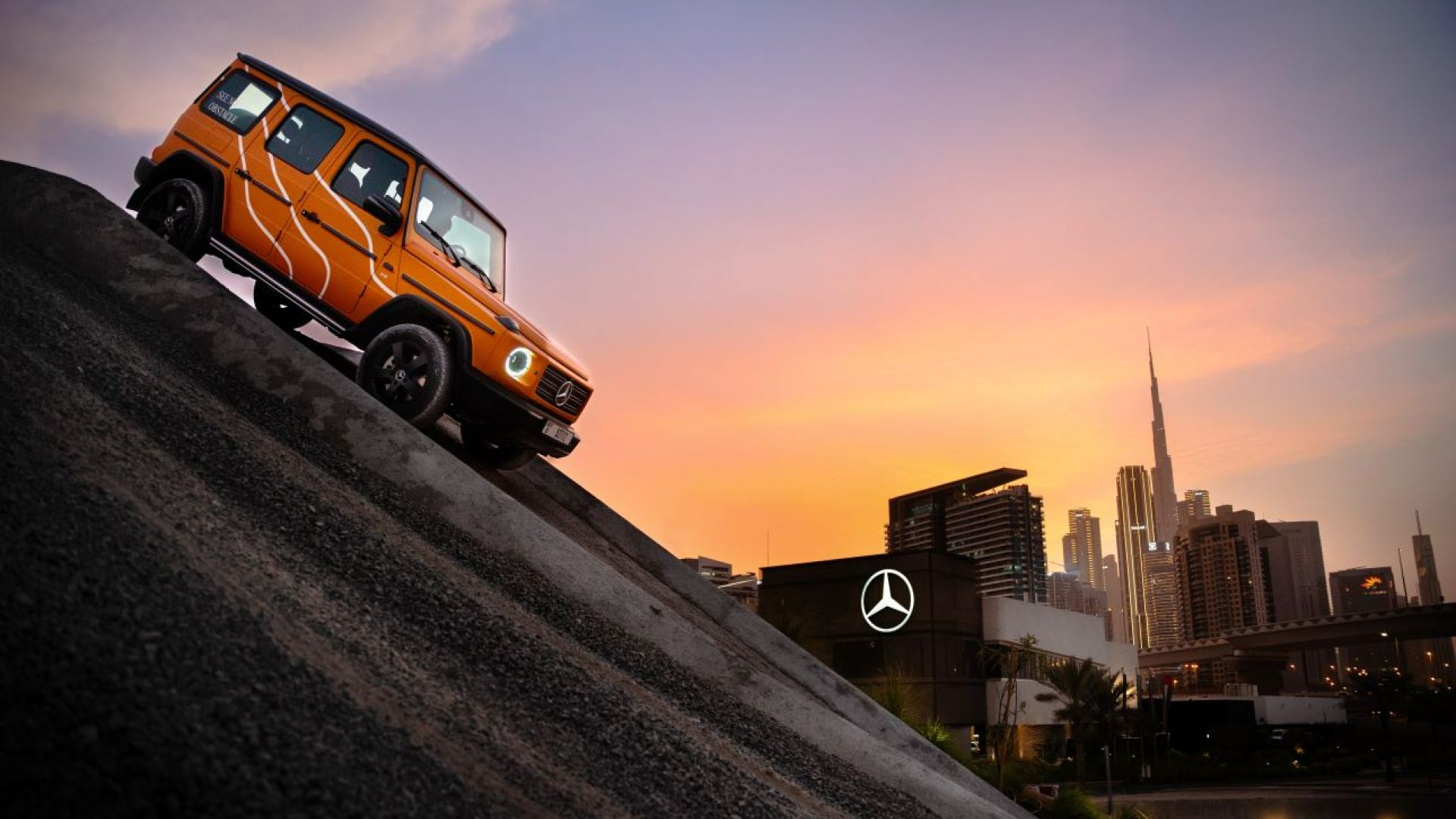 Self Drive at the Mercedes Off Road Experience Center