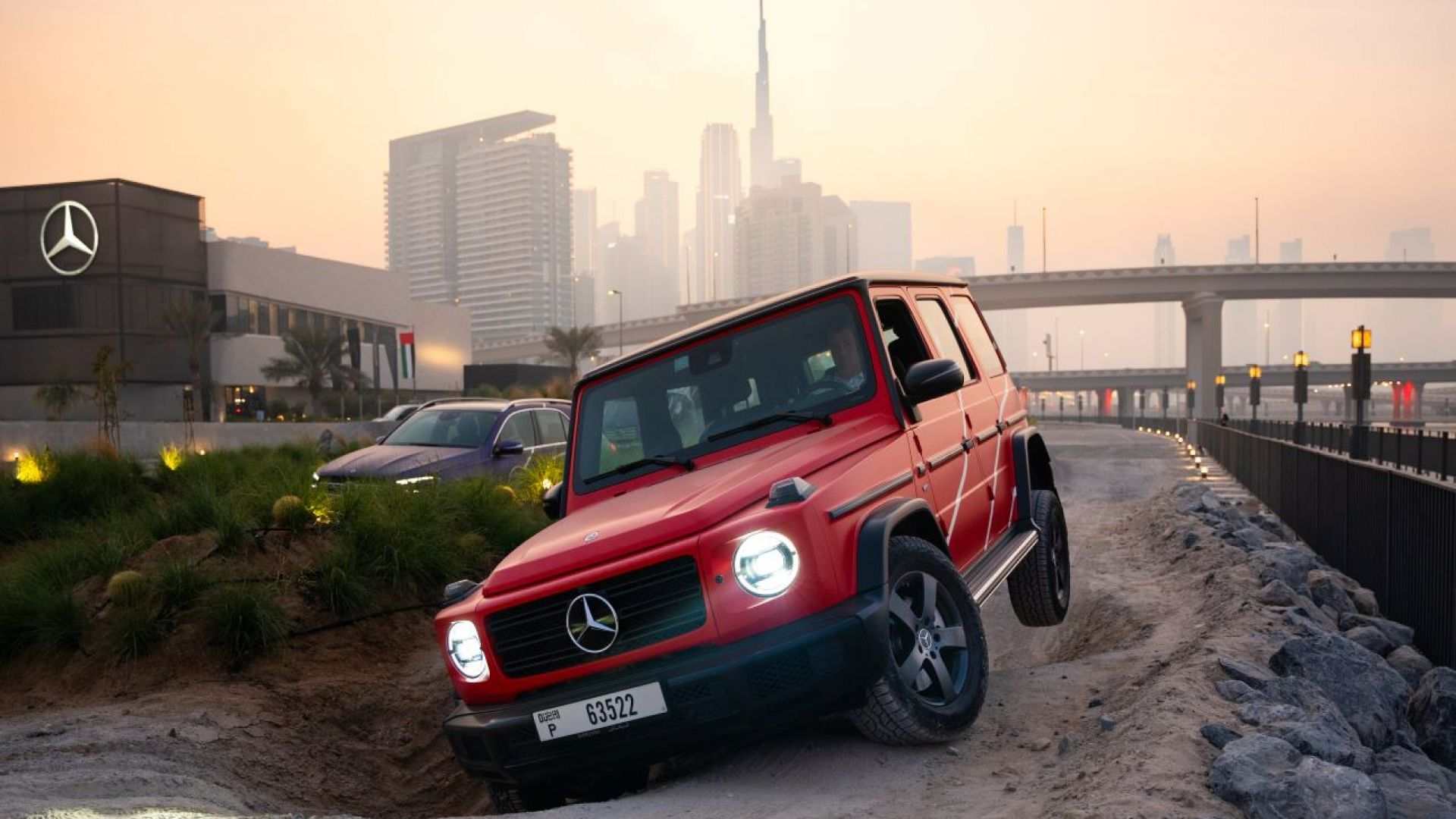 Self Drive at the Mercedes Off Road Experience Center