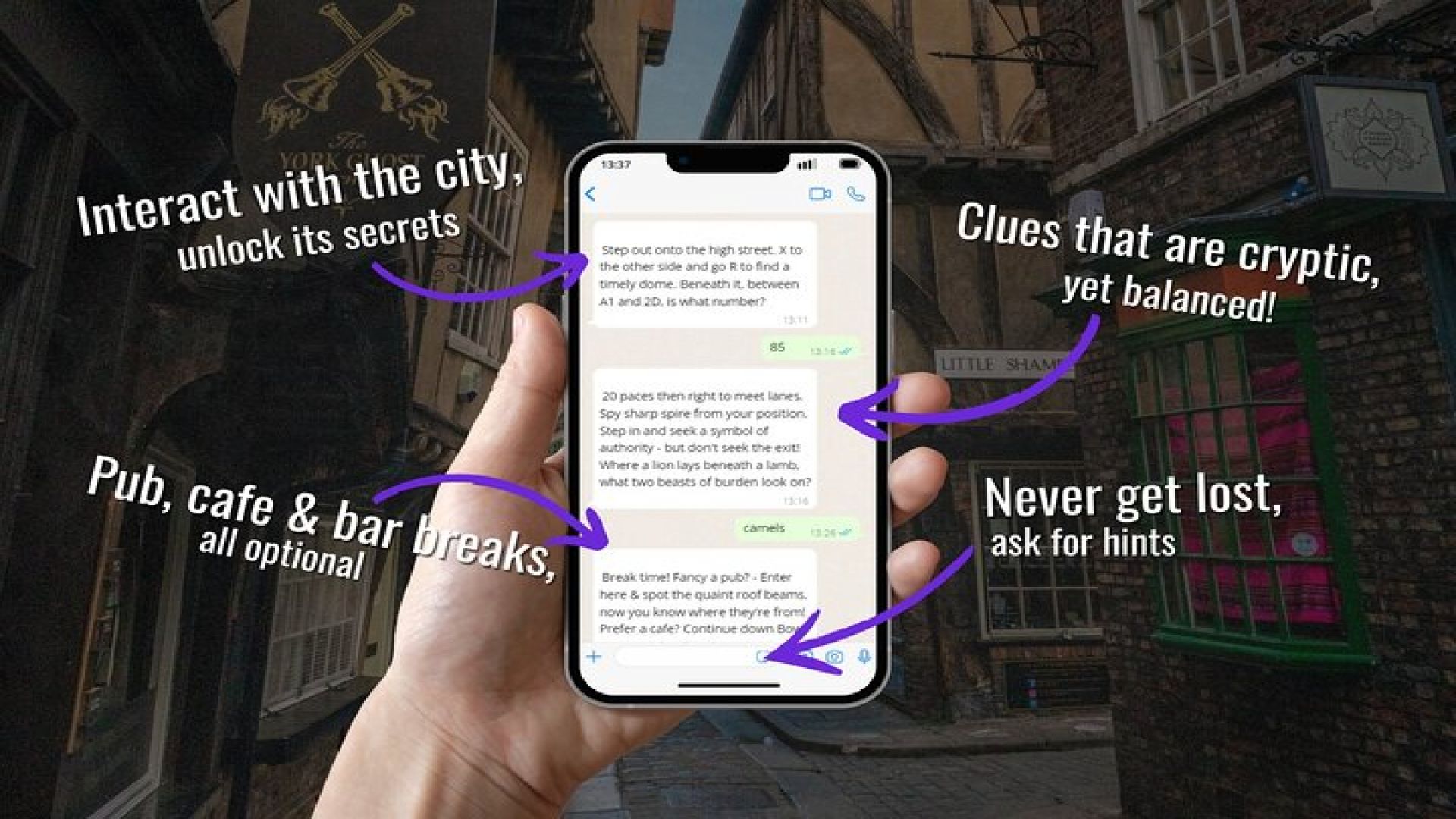 Immersive Murder Mystery in York, A City Treasure Hunt Experience