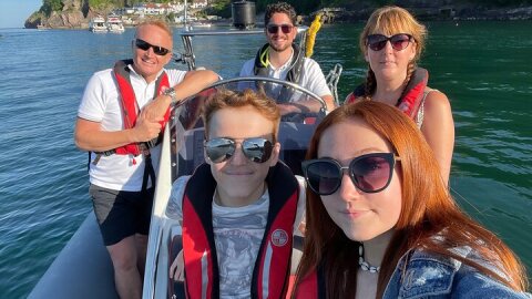 Private Coastal Boat Tour in Torquay