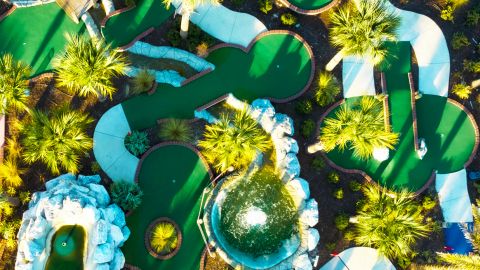 Mini Golf at the PCB Wheel