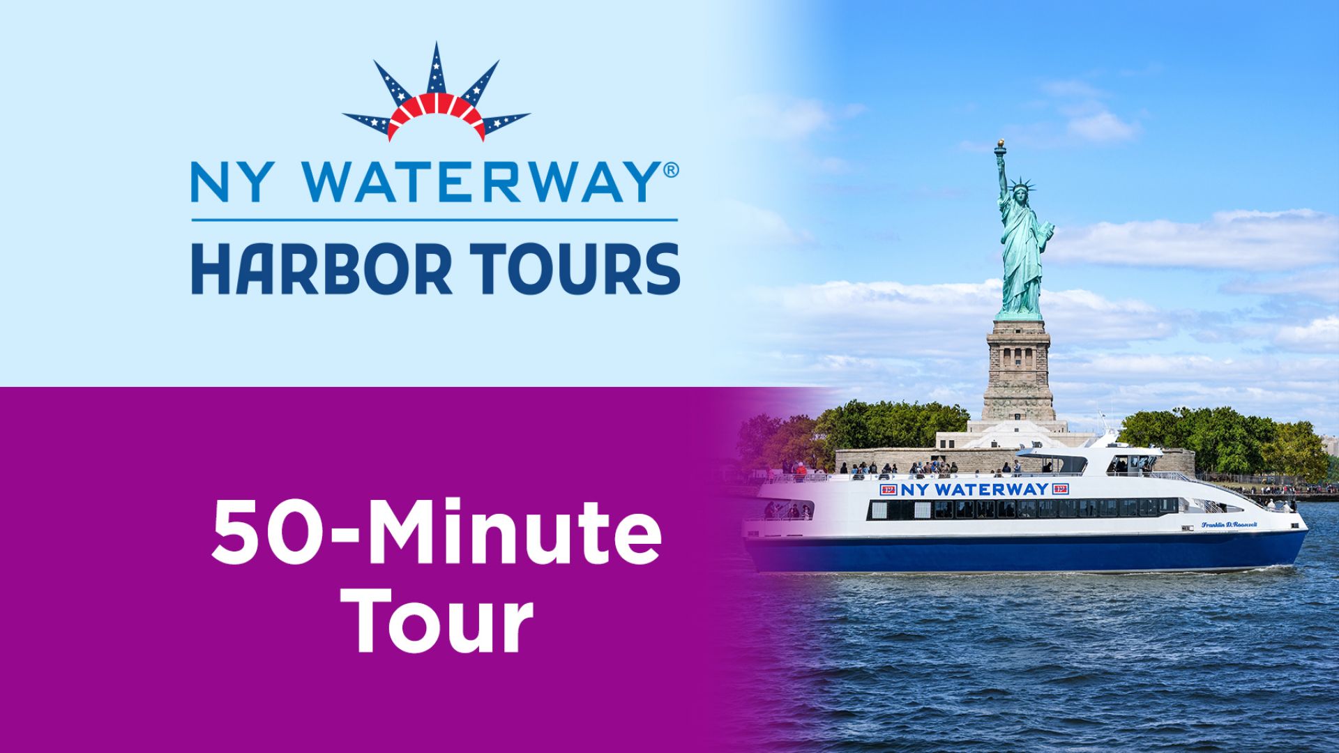 NY Waterway Harbor Tour - 50 Minute