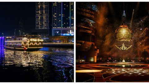 Luxury Dubai Canal Cruise + La Perle Silver Pass Combo