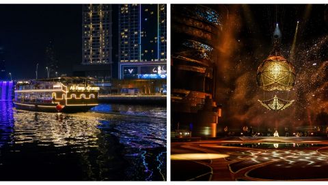 Luxury Dubai Canal Cruise with House Beverages + La Perle GOLD Pass with Shared Transfer