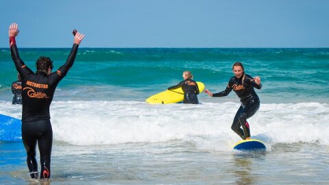 Beginner\'s Surf Experience in Newquay