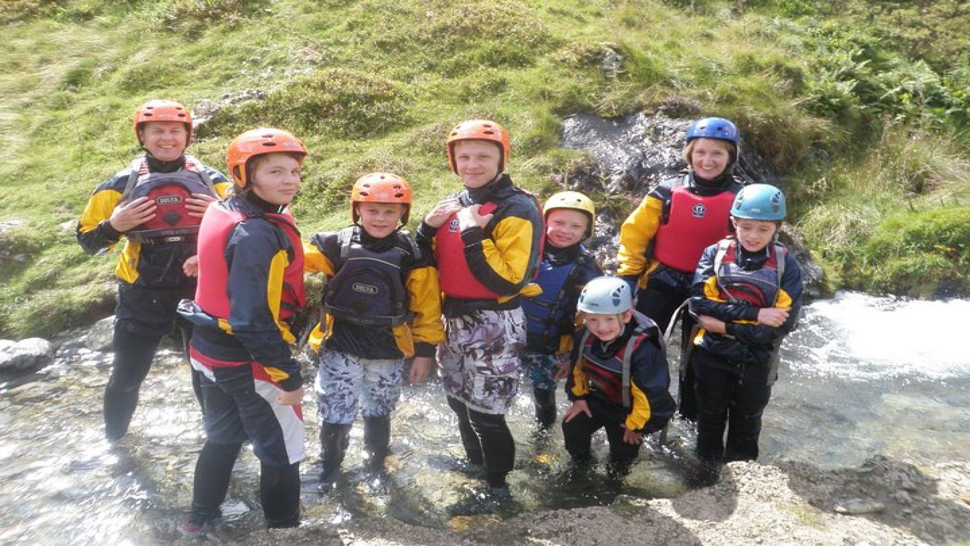Ghyll Scrambling Water Adventure in the Lake District