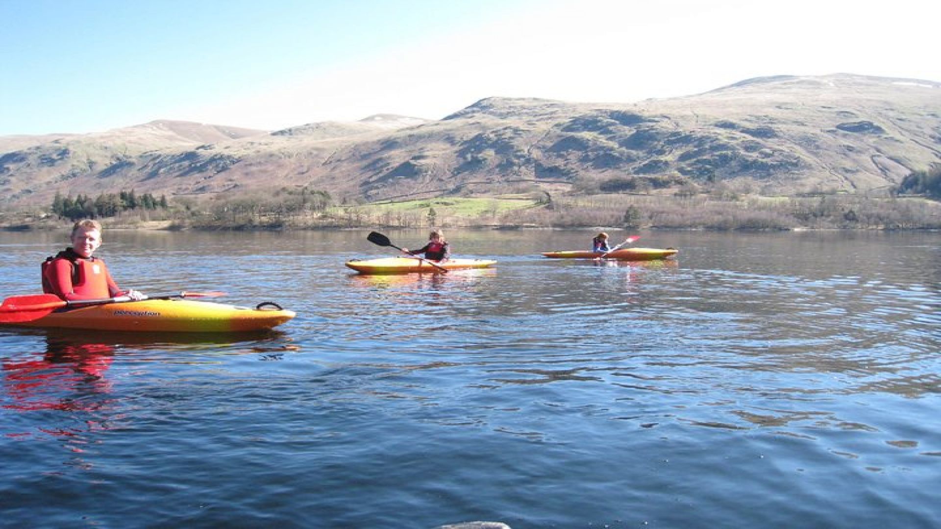 Kayak on Derwent Water