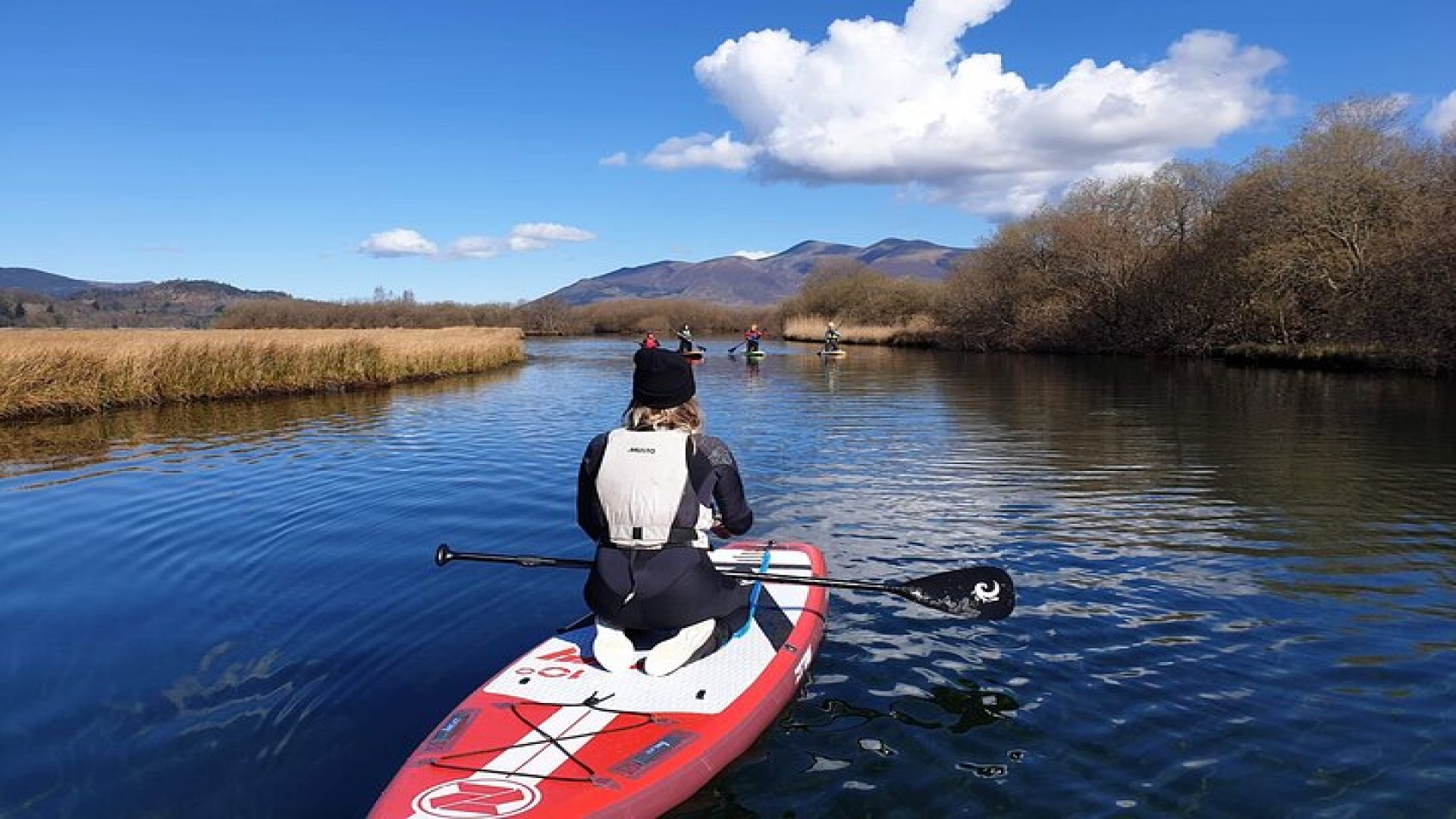 Paddle Boarding on Derwent Water