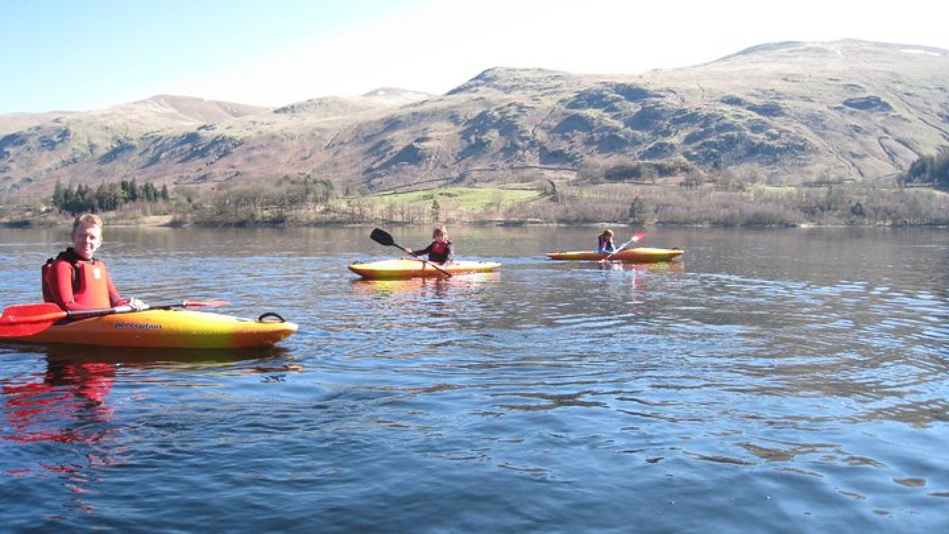 Kayak on Derwent Water