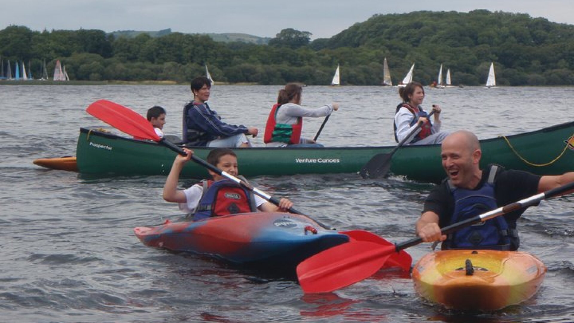 Kayak on Derwent Water
