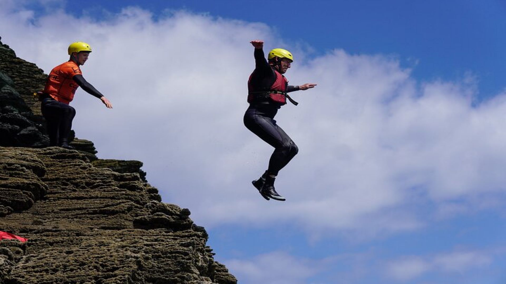 Coasteering Adventures in Bossiney Cove, Bude, and Cornwall