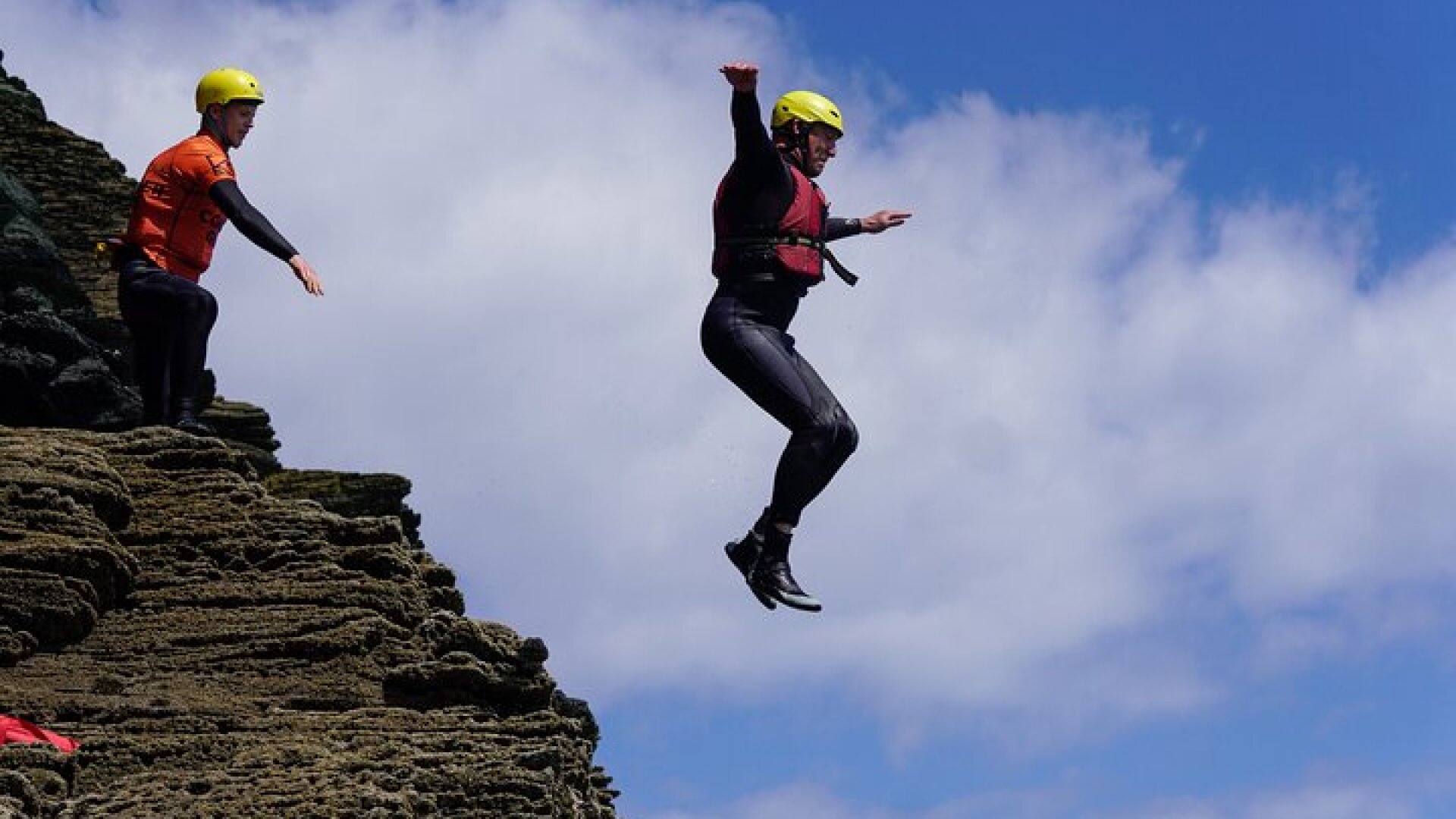 Coasteering Adventures in Bossiney Cove, Bude, and Cornwall