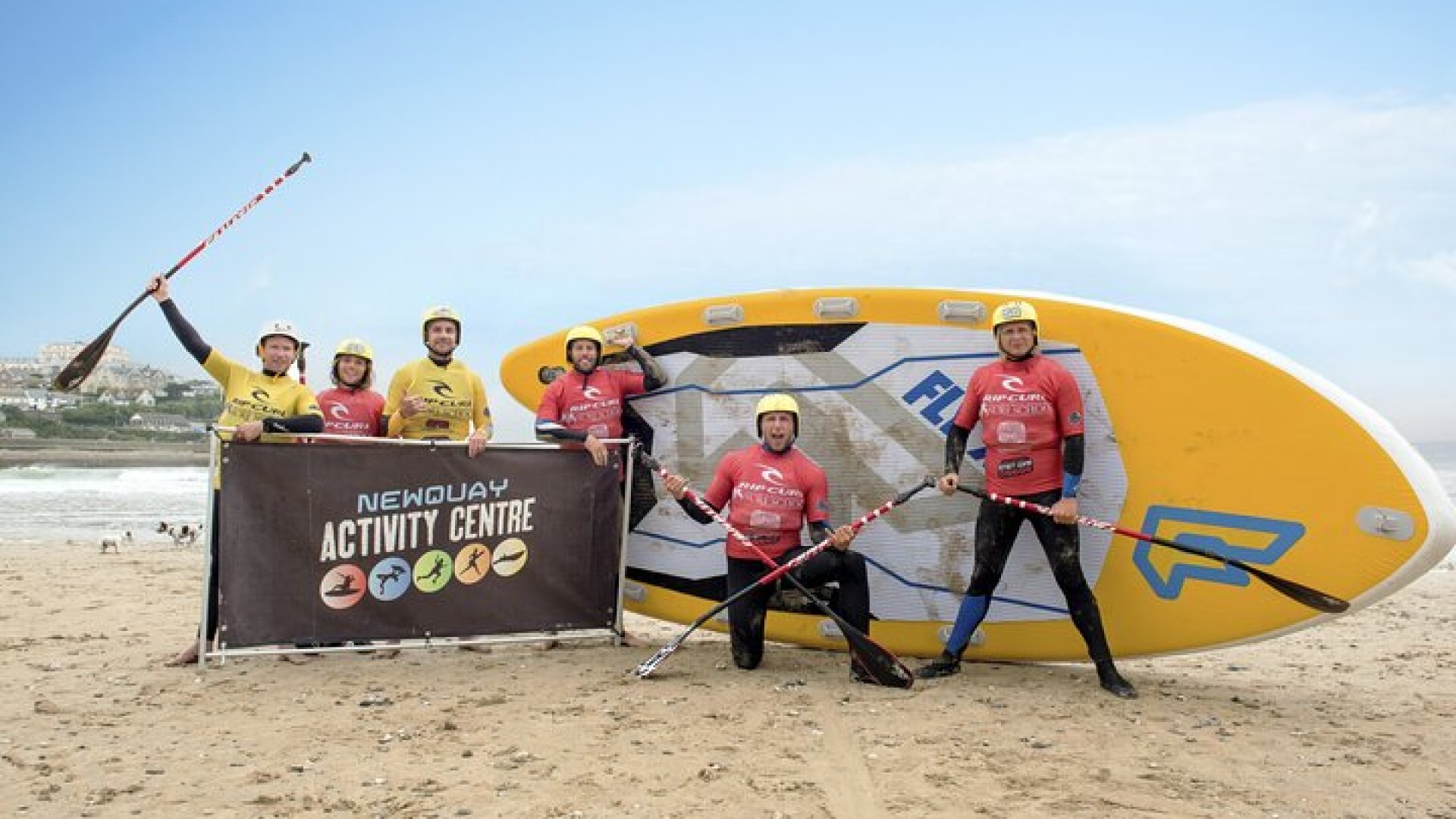 Giant Stand Up Paddle Boarding Experience in Newquay