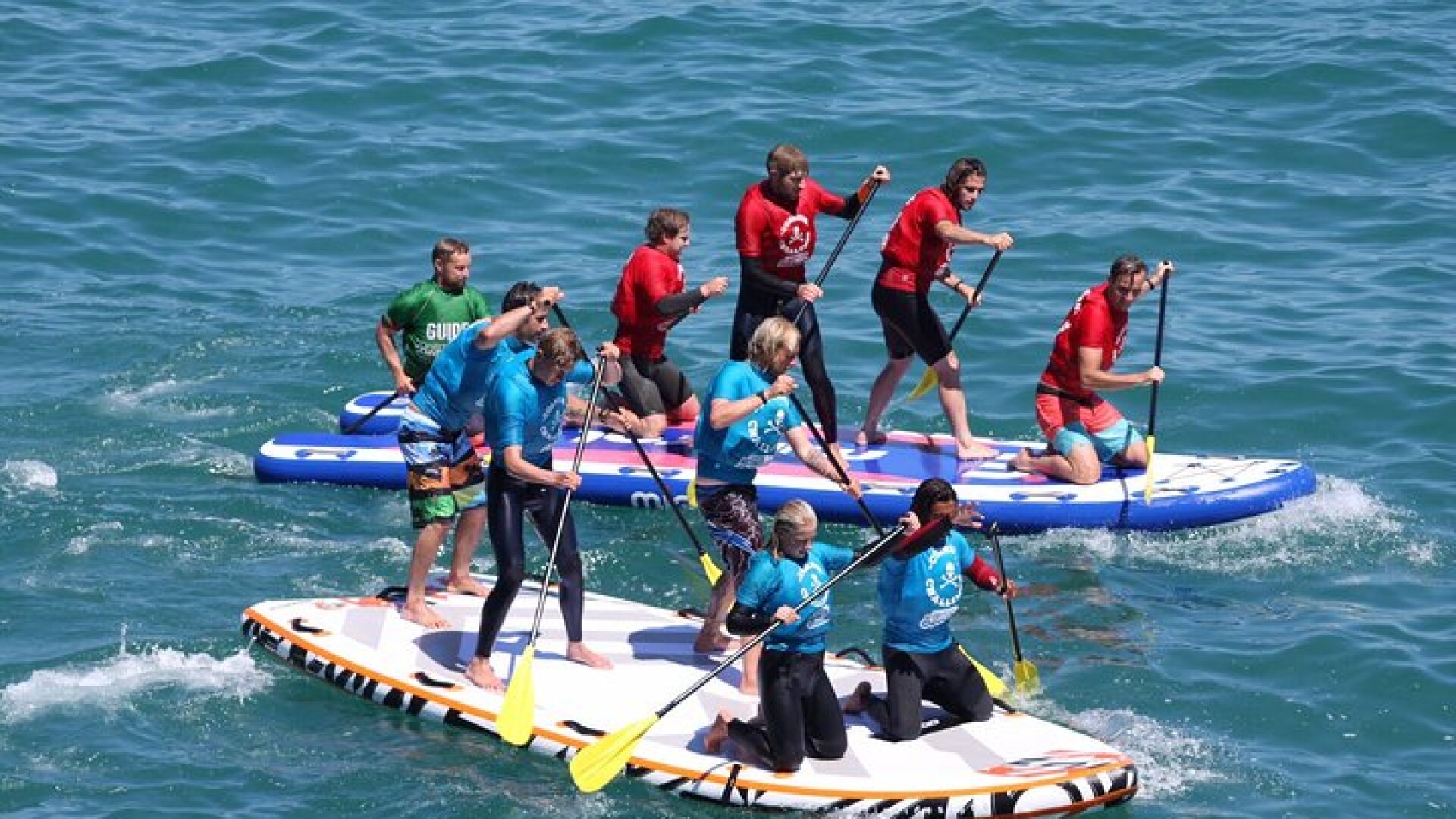 Giant Stand Up Paddle Boarding Experience in Newquay