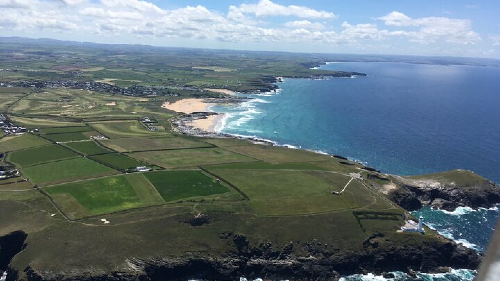 Cornish Coastline Motorglider Trip