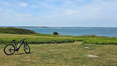 E-bike excursion exploring the Purbecks, Dorset