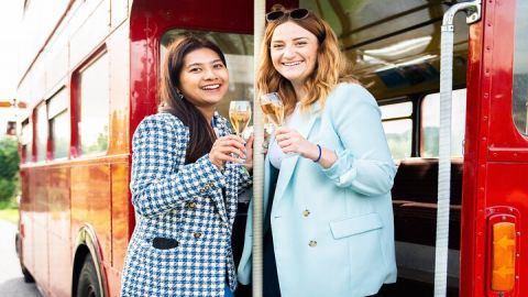 Full-Day Vintage Bus Wine Tour of Sussex from London