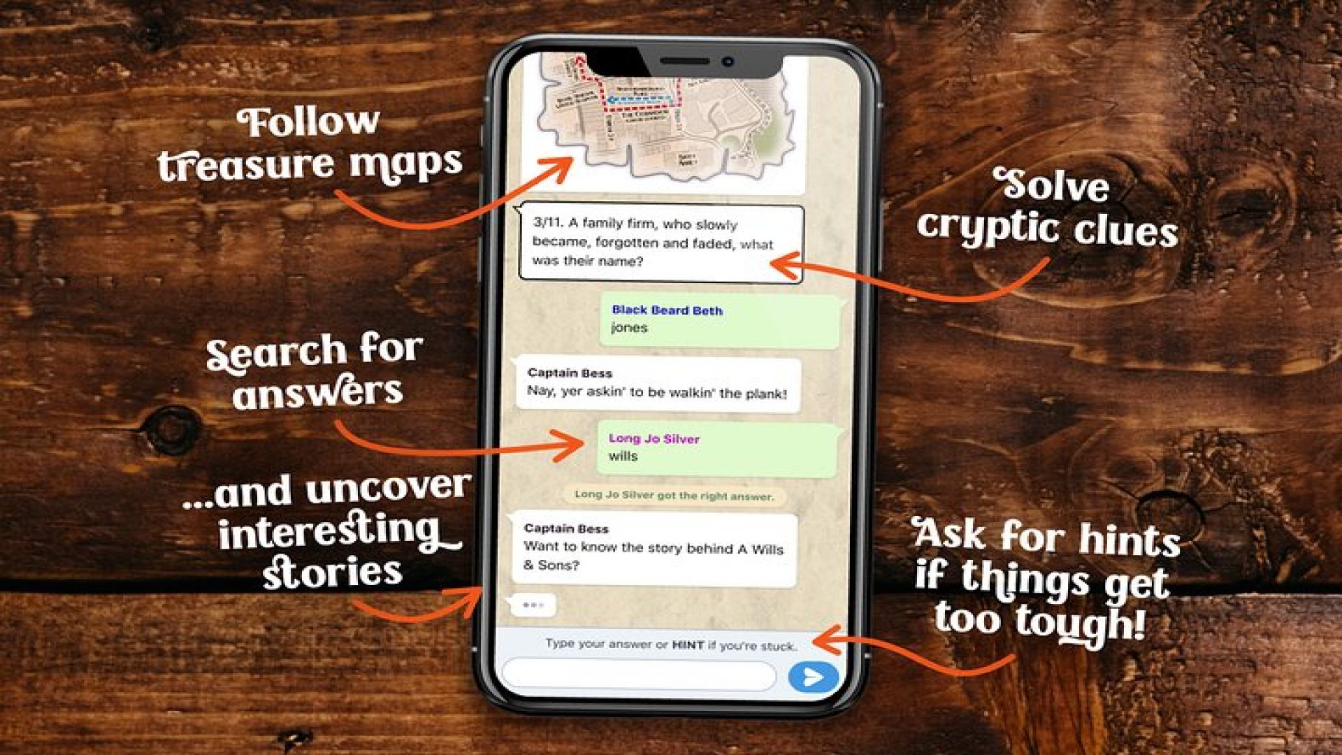 Fun, Flexible Treasure Hunt Around Bath with Cryptic Clues & Hidden Gems