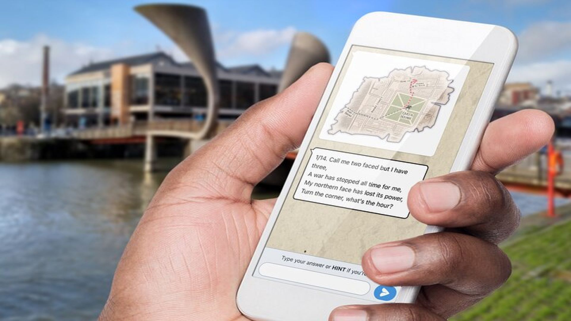 Fun, Flexible Treasure Hunt Around Bristol with Cryptic Clues & Hidden Gems