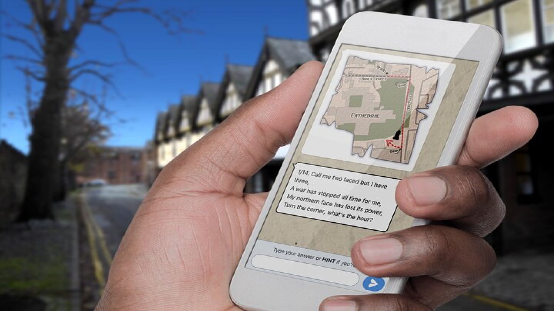 Fun, Flexible Treasure Hunt Around Chester with Cryptic Clues & Hidden Gems