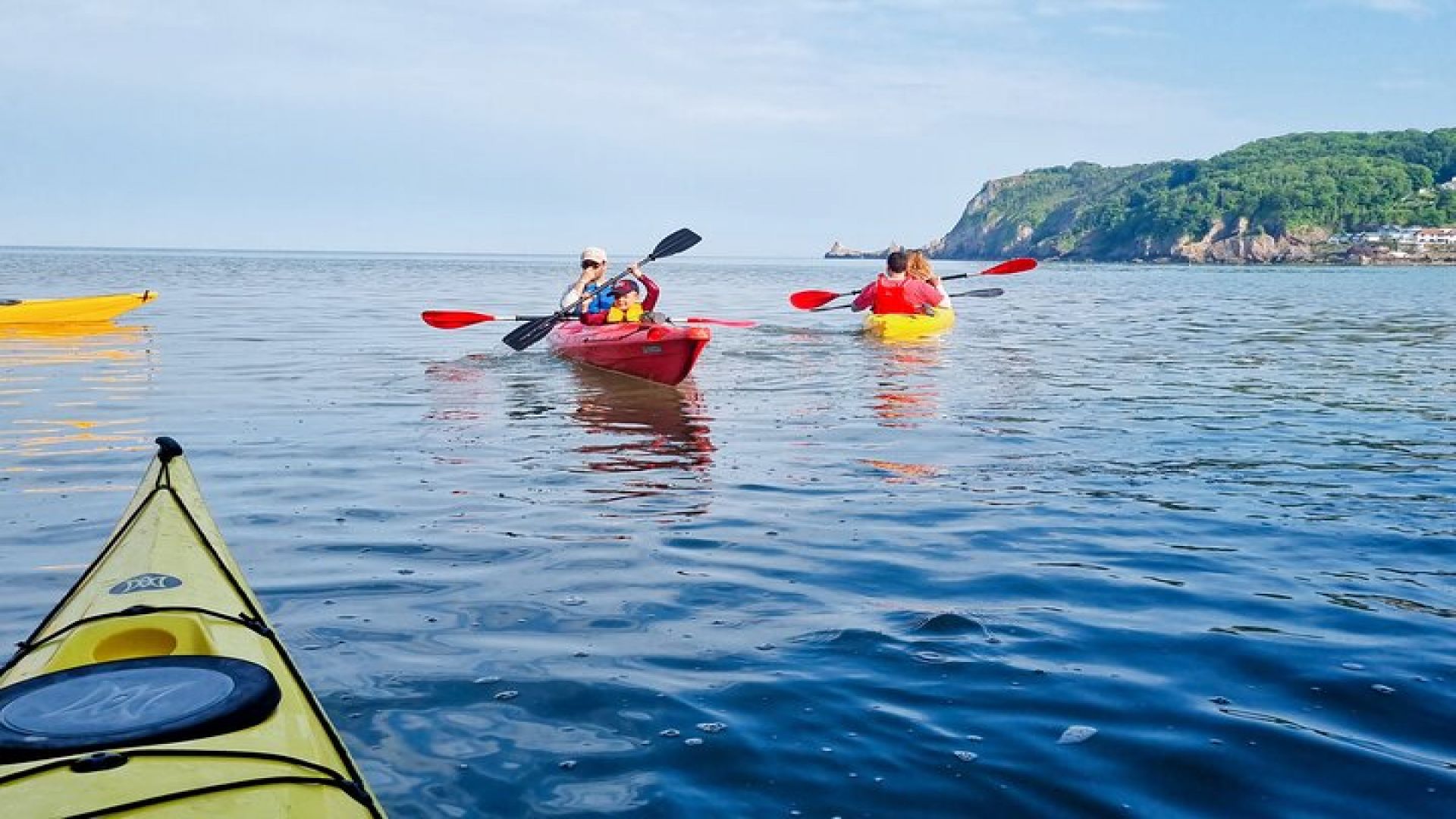 Sea Kayak Taster Tour 90 Minutes for 4 People