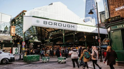 Devour London: Borough Market & Leadenhall Food Tour with Wine
