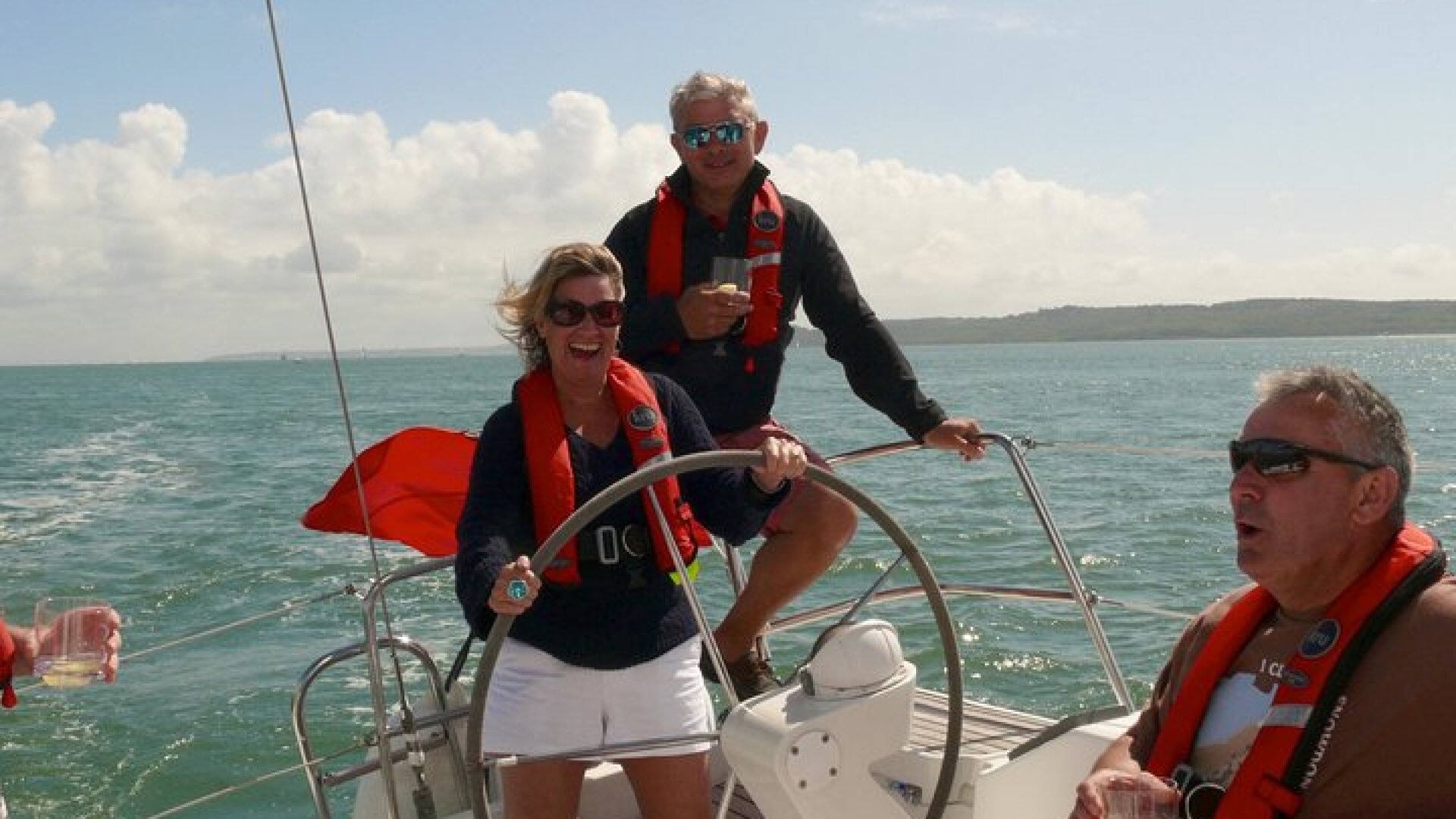 Luxury Sailing Experience Day with Champagne and Lunch or Dinner