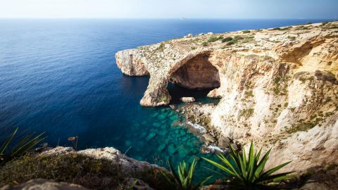 Blue Grotto & Sunday Market at Marsaxlokk Fishing Village