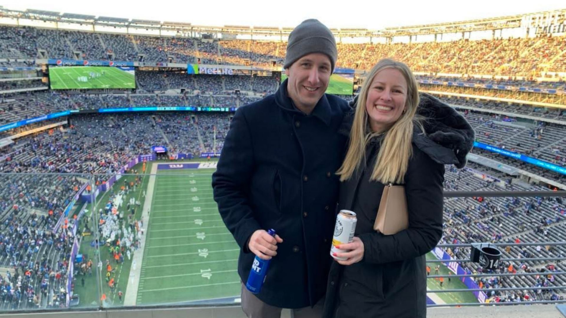 New York Giants Football Game at Metlife Stadium