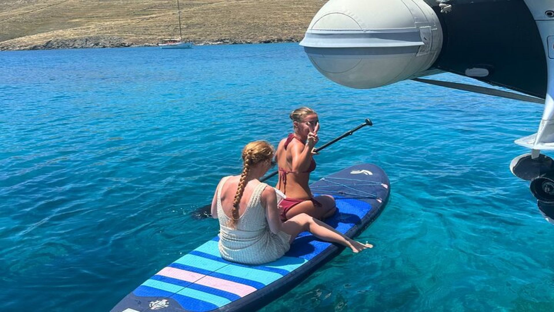 Mykonos Delos Rhenia Daily Cruise with BBQ, Drinks & Transfer