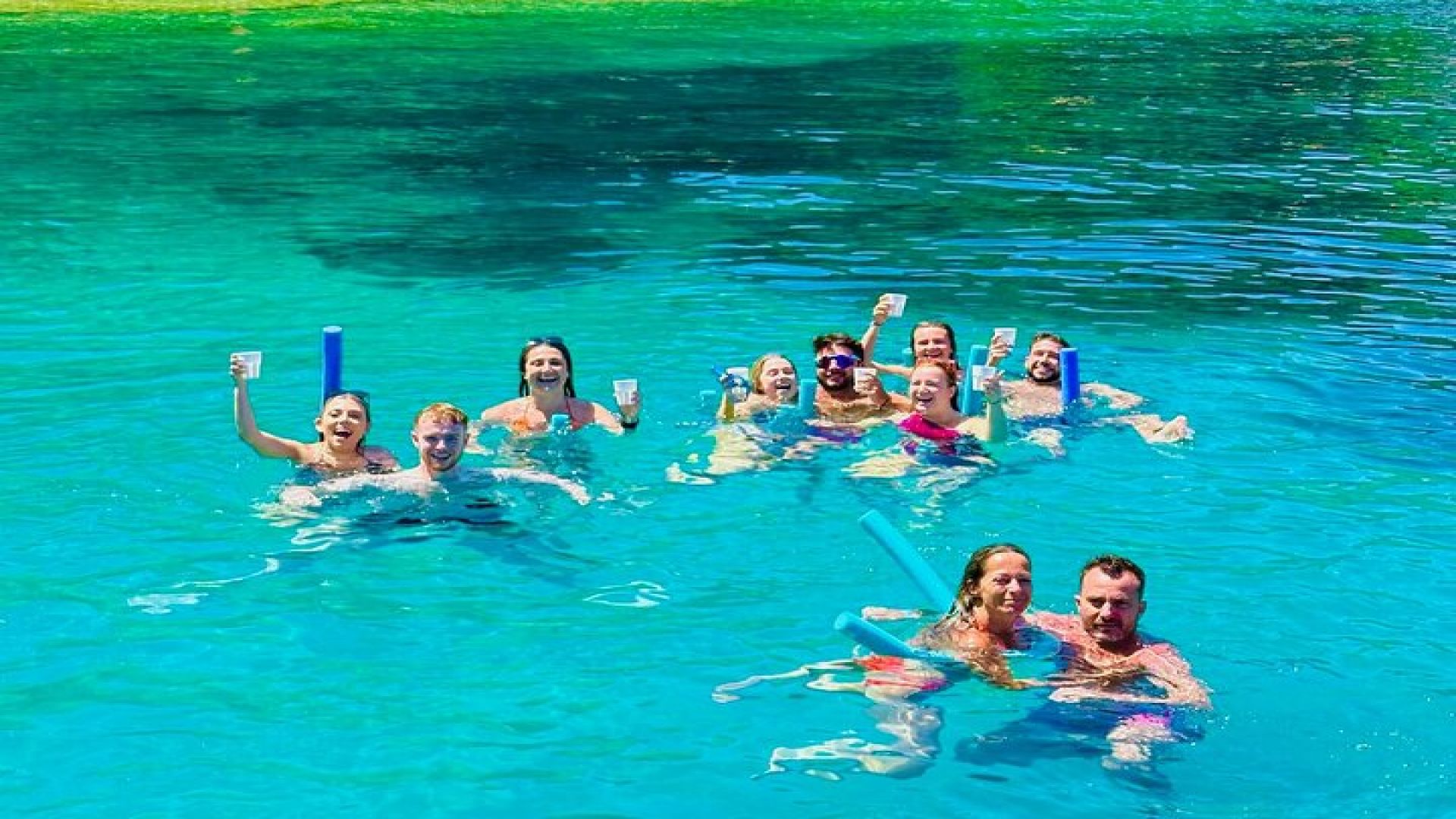 Full Day Cruise from Corfu in Classic Wooden Vessel, Swim & BBQ