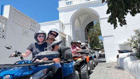 Santorini: The Best ATV-Quad Experience Tour + Transportation