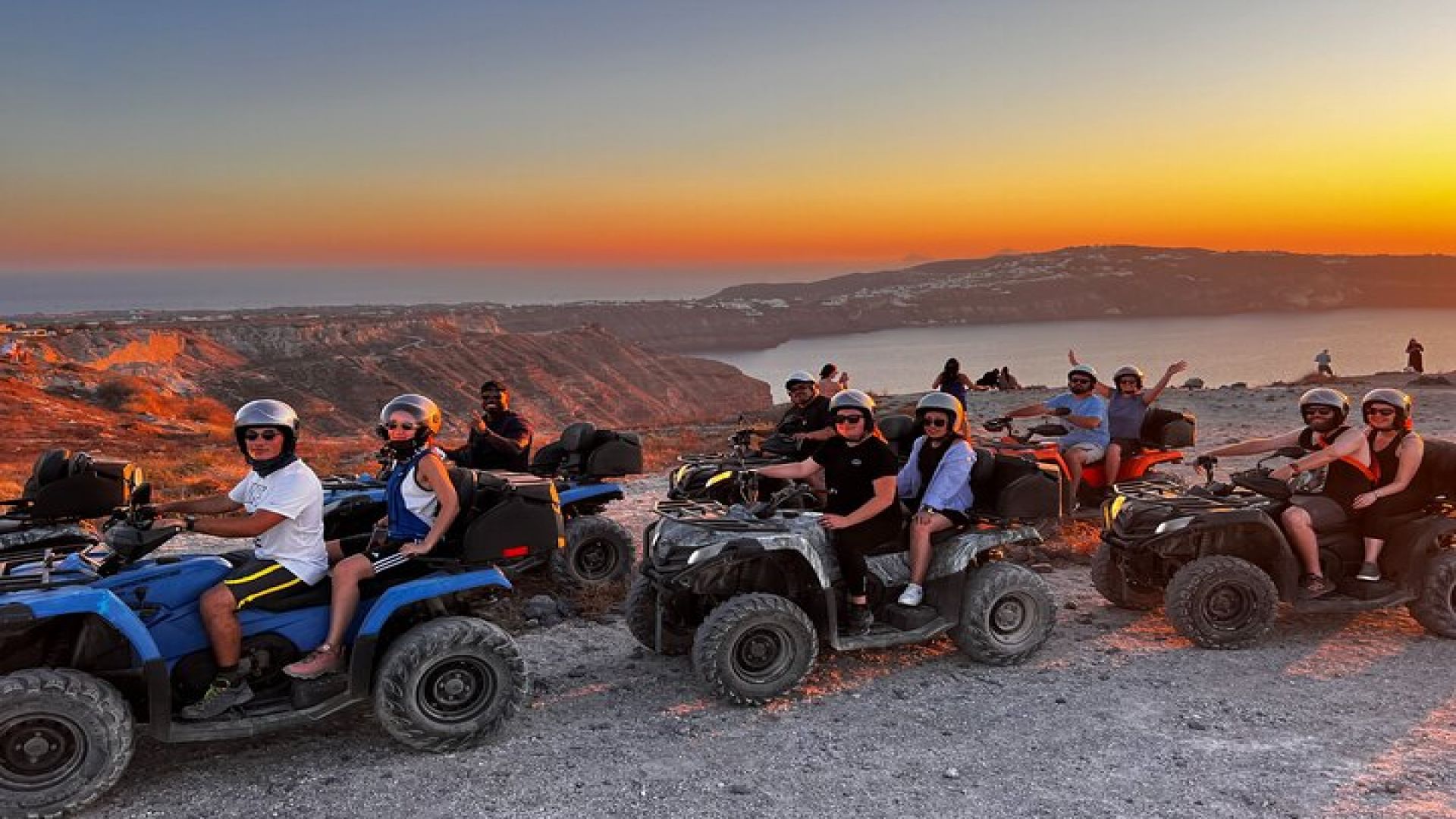 Santorini: The Best ATV-Quad Experience Tour + Transportation