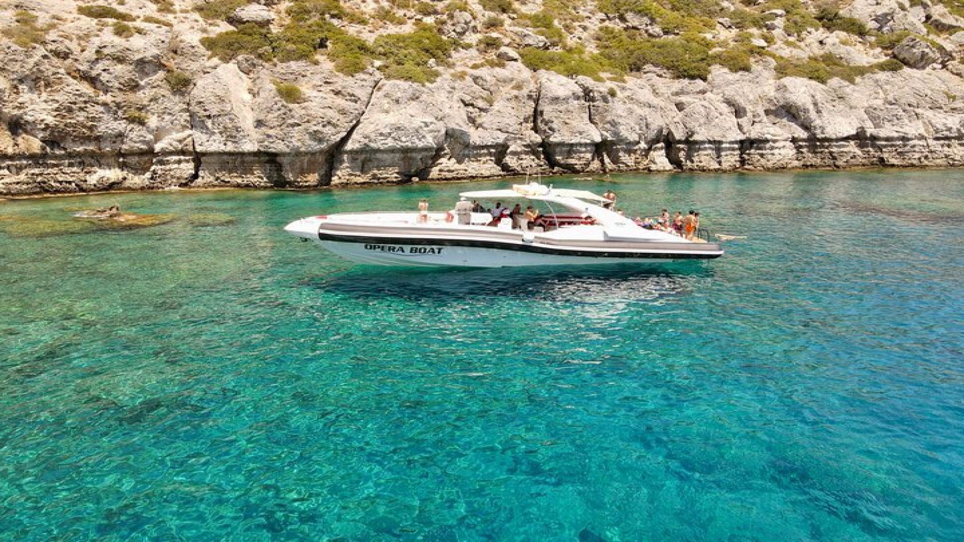 4 Hour Beach Tour with Meal and Unlimited Drinks in Rhodes