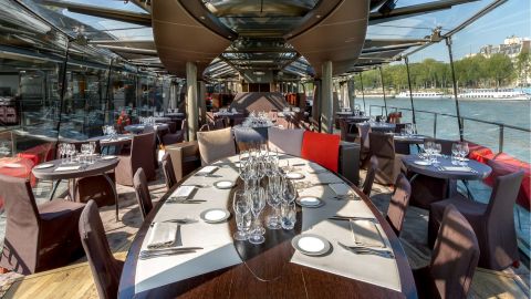 Paris by Rail with River Seine Lunch Cruise - standard class