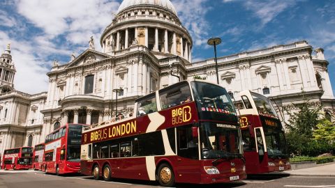 Big Bus Tours London hop-on hop-off