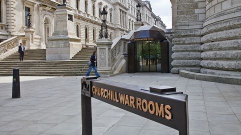 Private Churchill War Rooms Behind The Glass and Churchill Walking Tour