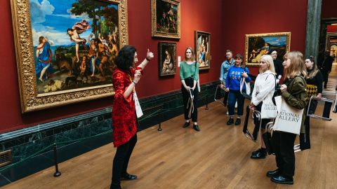 National Gallery Official Highlights Tour with optional Afternoon or Cream Tea
