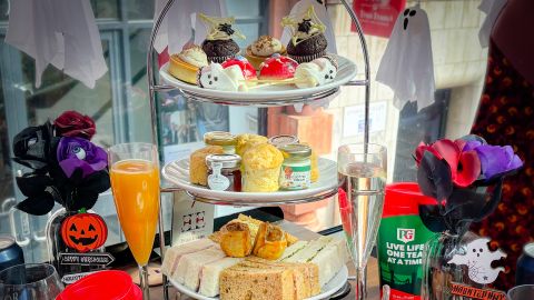 Halloween Afternoon Tea Tour with PG Tips