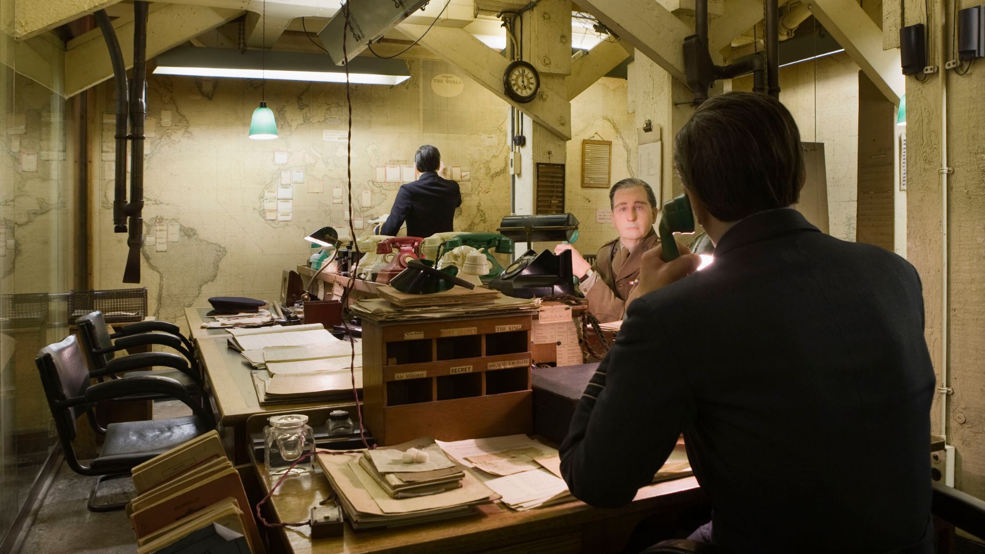 Private Churchill War Rooms Behind The Glass and Churchill Walking Tour