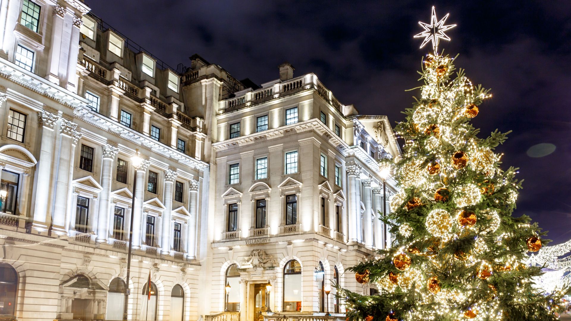 Christmas Lights Panoramic Tour of London