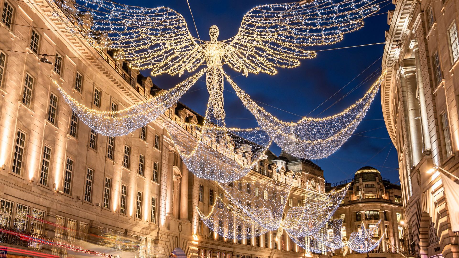 Christmas Lights Panoramic Tour of London