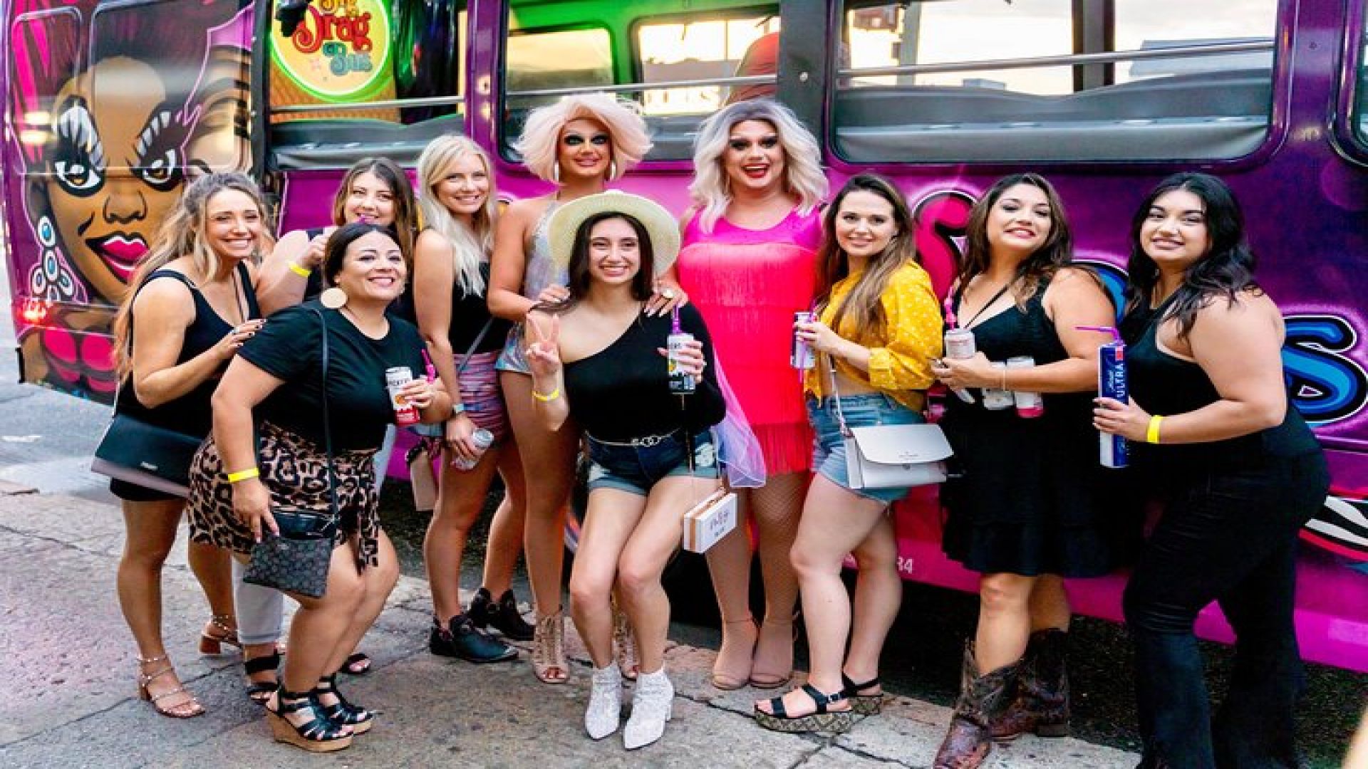 Nashville Party Bus with Drag Queen Hosts & Live Performances