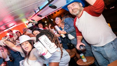 Private Party Bus on Broadway 