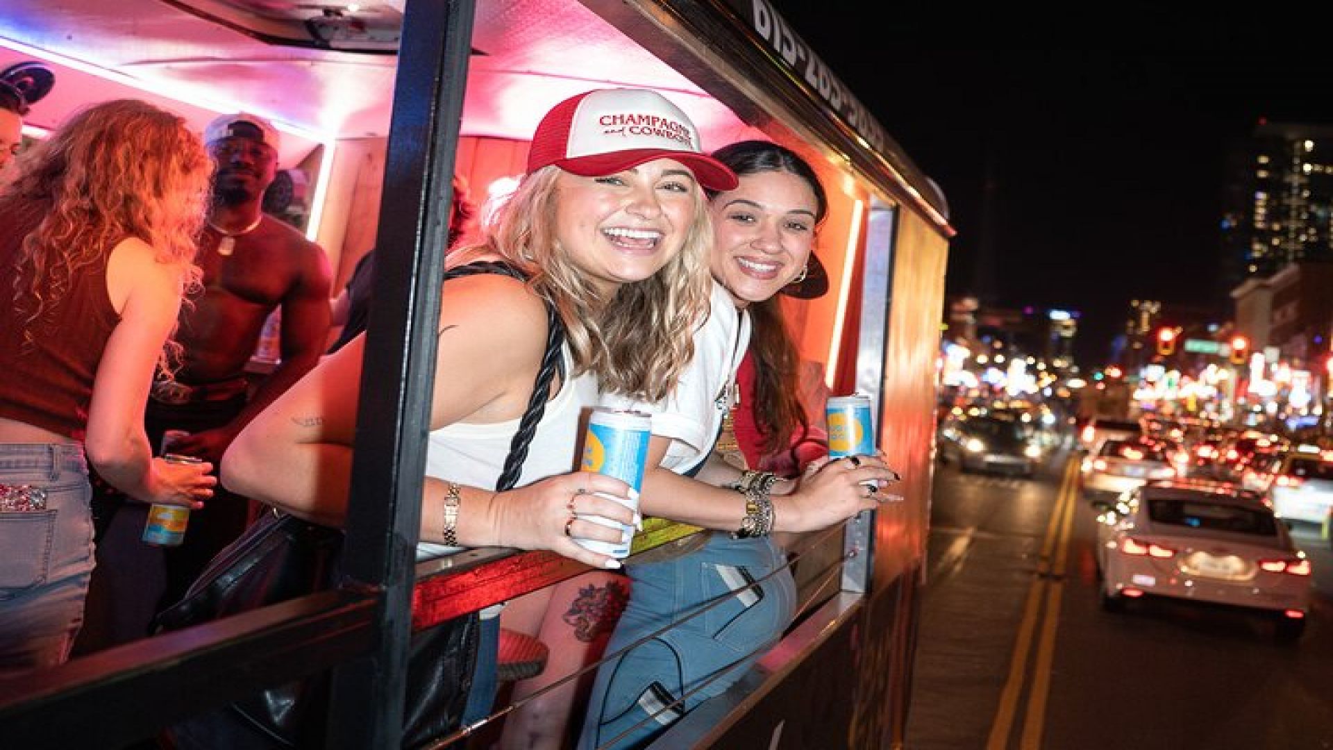 Private Party Bus on Broadway 