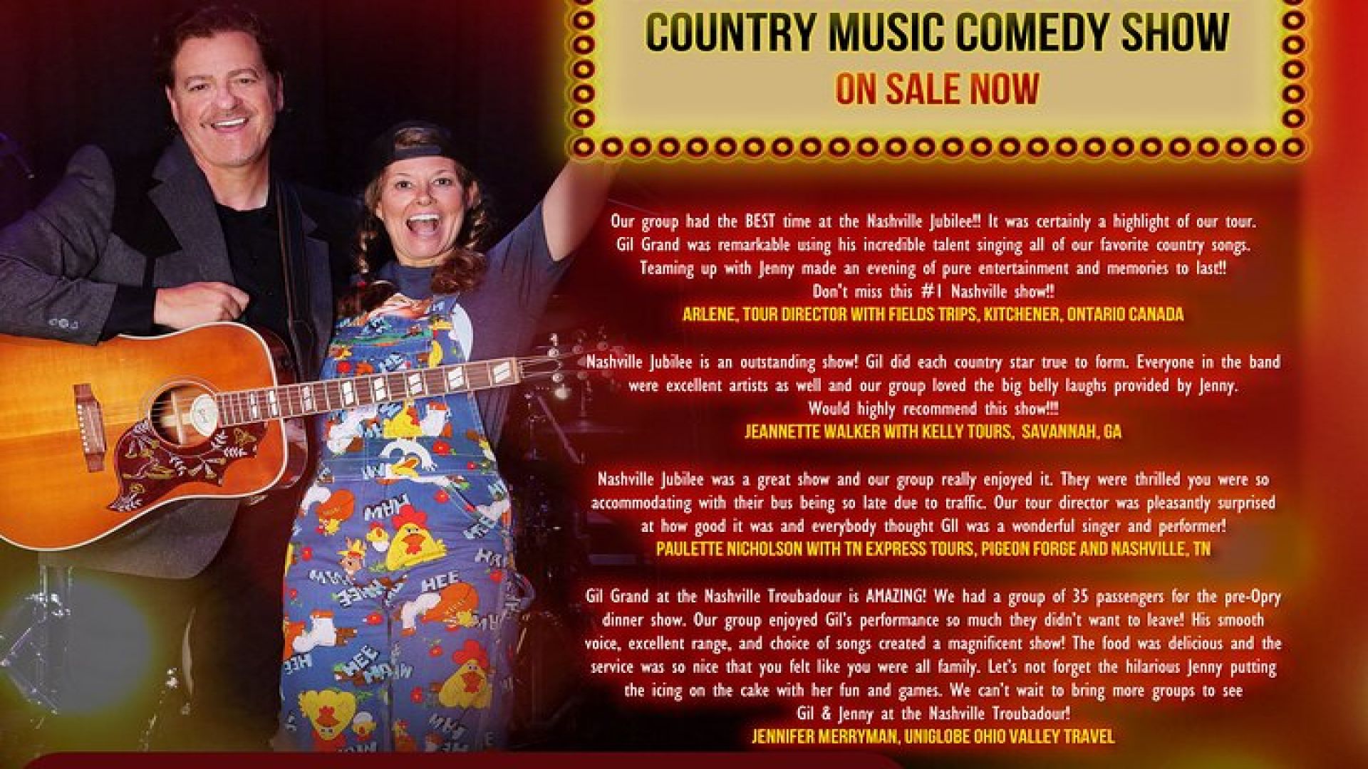 Nashville Jubilee: Country Music & Comedy Show