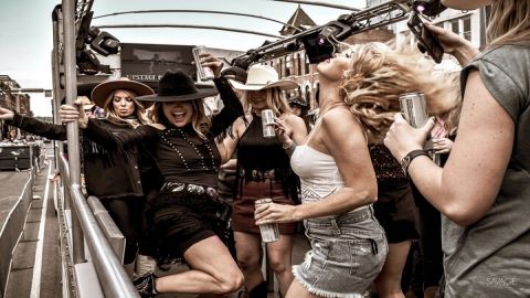 Private Open Air Party Bus with DJ & Bartender 21+ 