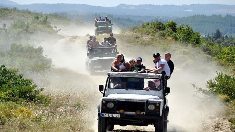 Antalya Jeep Safari Tour with Off-Road, Lunch & Transfer